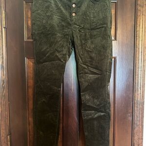 LOFT Women's Olive Skinny Pants